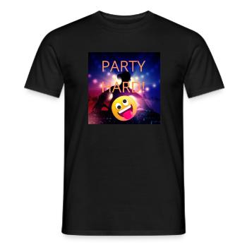 FAIRE LA FÊTE - T-shirt homme - noir - Devant - AI Model Male 178 light (178cm)