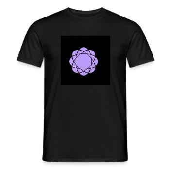 Modèle de goutte à goutte - T-shirt homme - noir - Devant - AI Model Male 178 light (178cm)