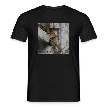 Histoire - T-shirt homme - noir - Devant - AI Model Male 178 light (178cm)