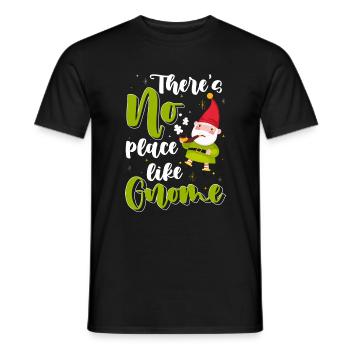 Zipfelmütze Wichtel Fantasie - Männer T-Shirt - Schwarz - Vorne - AI Model Male 178 light (178cm)