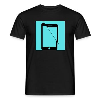 CrashRepair - T-shirt homme - noir - Devant - AI Model Male 178 light (178cm)