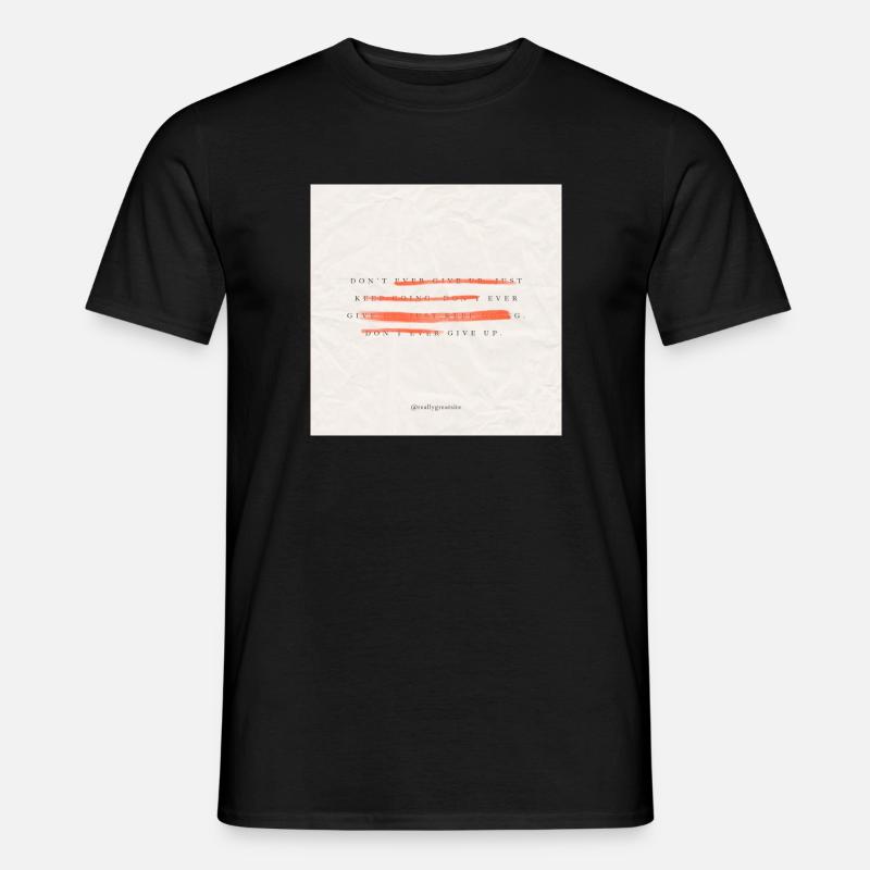 8A9F8402 9DBC 4C1D 8472 1F4E07792FB1 - Männer T-Shirt - Schwarz
