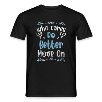 Rebel attitude to life motto - Men's T-Shirt - black - Front - AI Model Male 178 light (178cm)