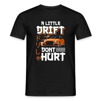 Driften Quer - Männer T-Shirt - Schwarz - Vorne - AI Model Male 178 light (178cm)
