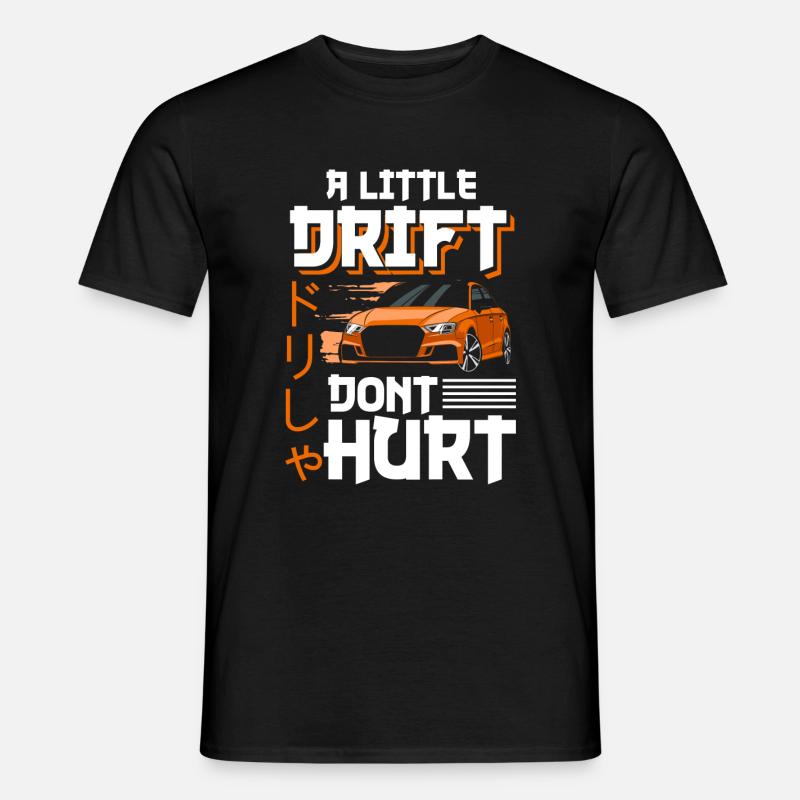 Driften Quer - Männer T-Shirt - Schwarz
