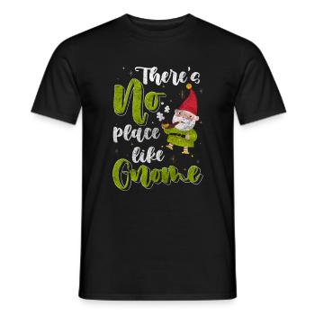 Wichtel Figur Weihnachten - Männer T-Shirt - Schwarz - Vorne - AI Model Male 178 light (178cm)