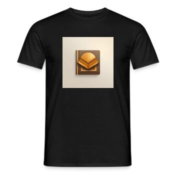 Modern burger - Männer T-Shirt - Schwarz - Vorne - AI Model Male 178 light (178cm)