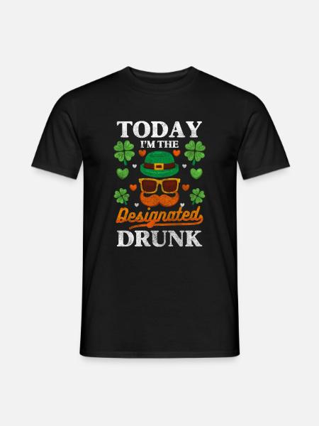 Irland Fernweh Urlauber - Männer T-Shirt - Schwarz