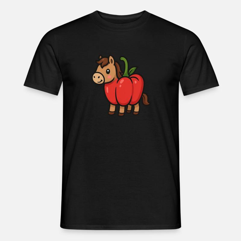 Pepper bangs - Men’s T-shirt - black