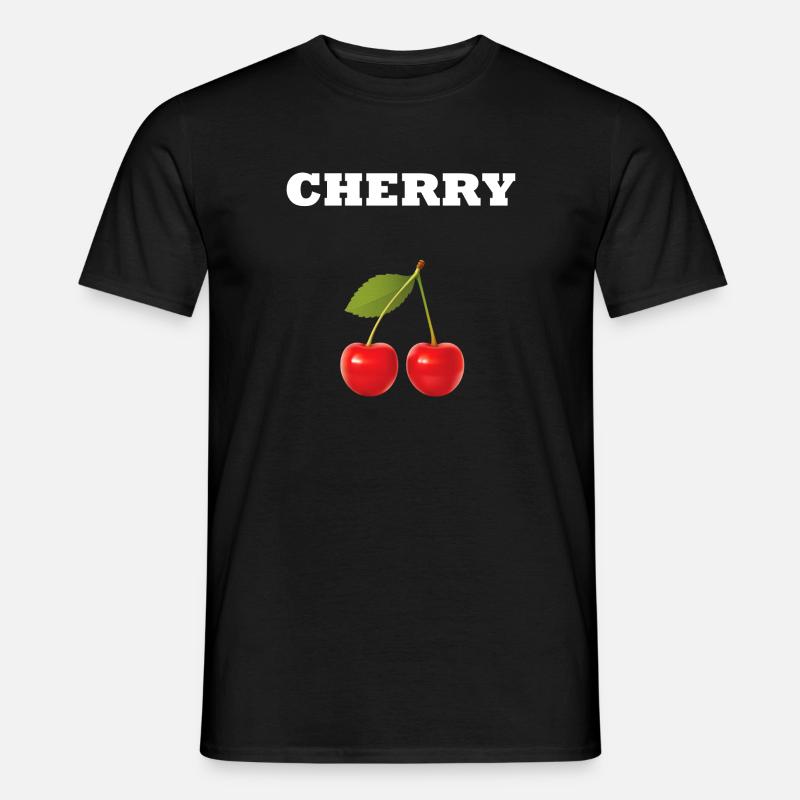 CHERRY STYLE - Männer T-Shirt - Schwarz