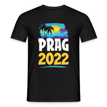 Prague 2023 - T-shirt homme - noir - Devant - AI Model Male 178 light (178cm)