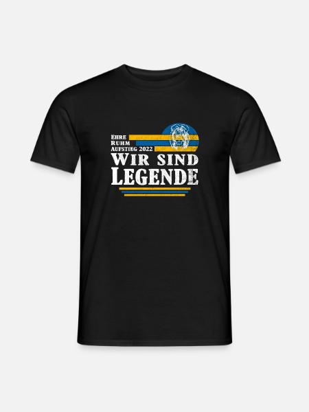 Braunschweig Fußball Aufstieg 2022 - Männer T-Shirt - Schwarz