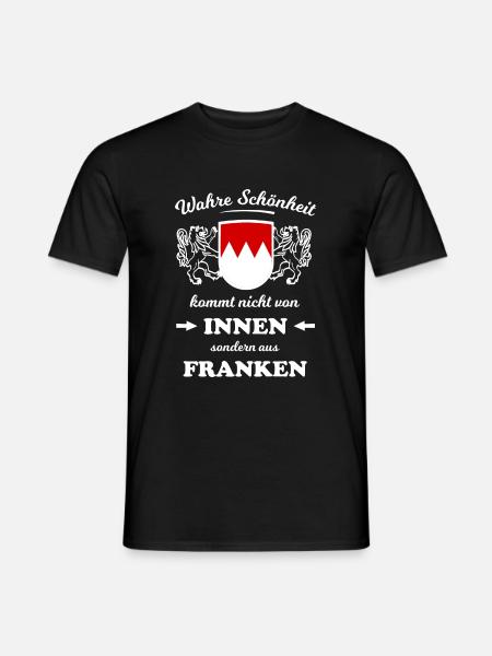 The beauty from Franconia - Men's T-Shirt - black