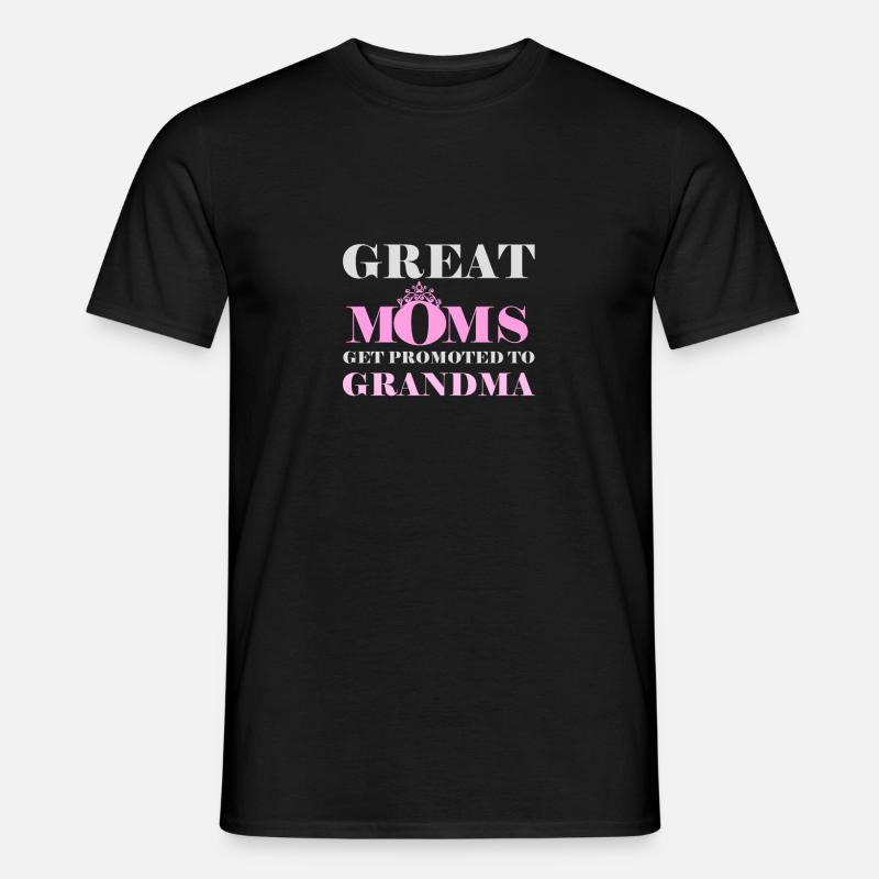 Oma & Grossmutter - Männer T-Shirt - Schwarz