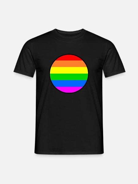 Lgbtq - Men's T-Shirt - black