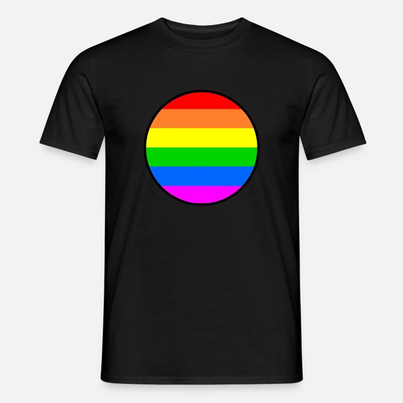 Lgbtq - Männer T-Shirt - Schwarz