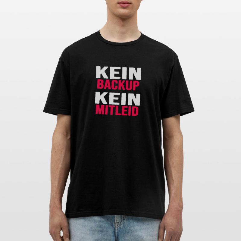 informatik backup nerd coder download gamer Männer T-Shirt