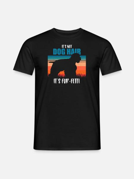 Cocker Spaniel américain - T-shirt homme - noir