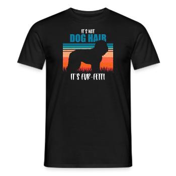 Barbet - Men's T-Shirt - black - Front - AI Model Male 178 light (178cm)