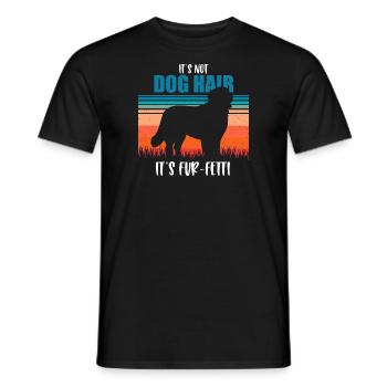 Berner Sennenhund - Männer T-Shirt - Schwarz - Vorne - AI Model Male 178 light (178cm)