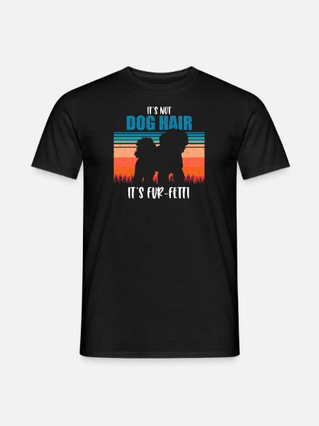 Bolognese dog - Men's T-Shirt - black