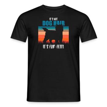 Cairn Terrier - Männer T-Shirt - Schwarz - Vorne - AI Model Male 178 light (178cm)