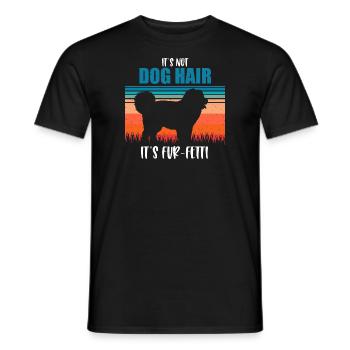 Kaukasischer Owtscharka Caucasian Shepherd Dog - Männer T-Shirt - Schwarz - Vorne - AI Model Male 178 light (178cm)