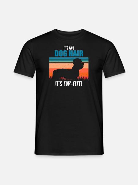 Dandie Dinmont Terrier - T-shirt homme - noir