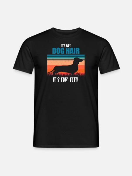 Dachshund - Men's T-Shirt - black