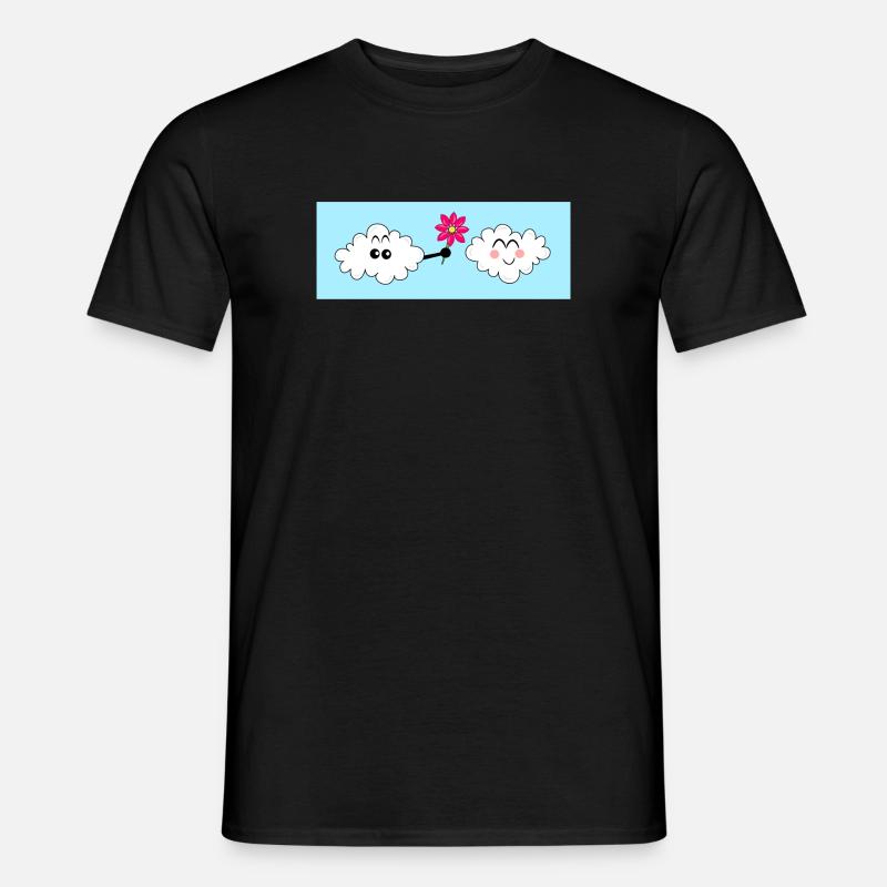Wolkis *** - Männer T-Shirt - Schwarz