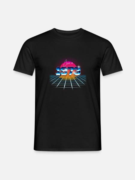 Born in 1973 - Men's T-Shirt - black