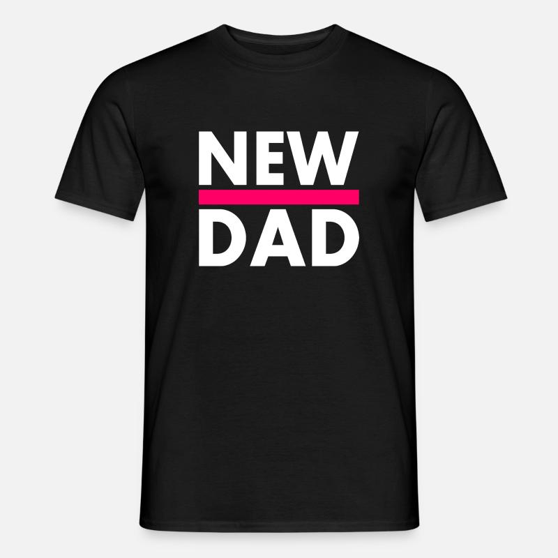 New dad - Männer T-Shirt - Schwarz