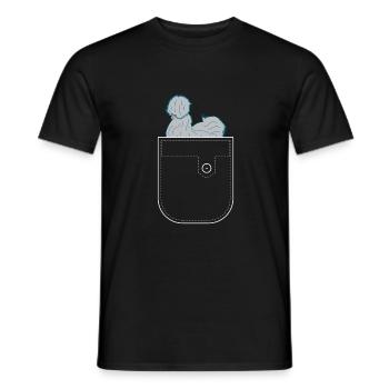 Silkie Huhn Lustige Farm Tierliebhaber - Männer T-Shirt - Schwarz - Vorne - AI Model Male 178 light (178cm)