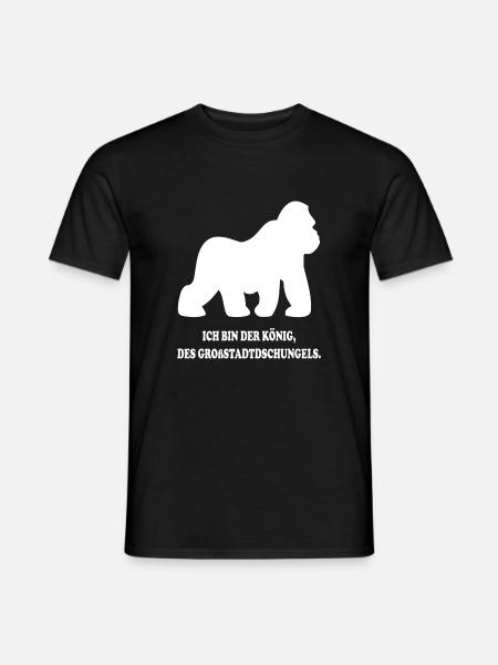 Großstadtdschungel - Männer T-Shirt - Schwarz