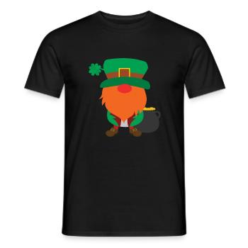 Goblin Gnome - Men's T-Shirt - black - Front - AI Model Male 178 light (178cm)