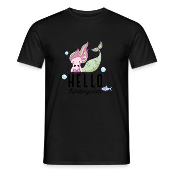 Kindergarten - Männer T-Shirt - Schwarz - Vorne - AI Model Male 178 light (178cm)