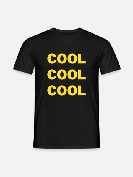 COOLCOOLCOOL Brooklyn 99 - Männer T-Shirt - Schwarz