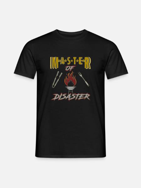 Maître de Disaster Grill Master - T-shirt homme - noir