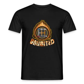 Gearshift Auto - Men's T-Shirt - black - Front - AI Model Male 178 light (178cm)