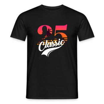 Vintage 1925-25th anniversary - Men's T-Shirt - black - Front - AI Model Male 178 light (178cm)