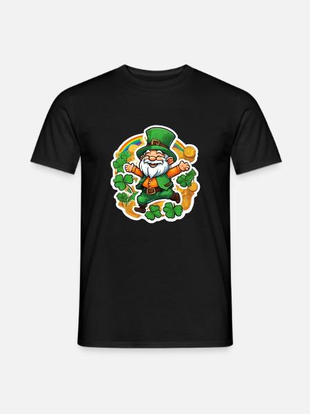 Heiliger Patrick 1 - Männer T-Shirt - Schwarz