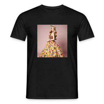 Amazing dress - Men's T-Shirt - black - Front - AI Model Male 178 light (178cm)