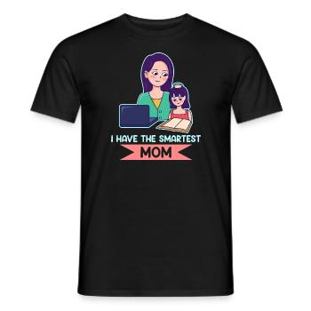 Mother's Day Daughter Design - Men's T-Shirt - black - Front - AI Model Male 178 light (178cm)