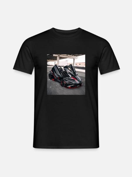 Voiture de sport - Mænd T-shirt - sort