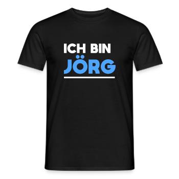 Jörg Name Spruch für stolze Jörgs - Männer T-Shirt - Schwarz - Vorne - AI Model Male 178 light (178cm)