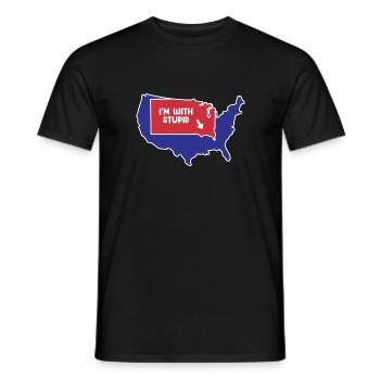 South Dakota Design für patriotische South Dakotan - Männer T-Shirt - Schwarz - Vorne - AI Model Male 178 light (178cm)