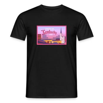 Kentucky Fil-Am Design for proud Pinoys - Men's T-Shirt - black - Front - AI Model Male 178 light (178cm)