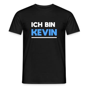 Kevin Name Spruch für stolze Kevins - Männer T-Shirt - Schwarz - Vorne - AI Model Male 178 light (178cm)