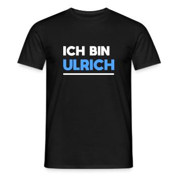 Ulrich Name Spruch für stolze Ulrichs - Männer T-Shirt - Schwarz - Vorne - AI Model Male 178 light (178cm)