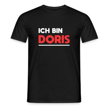 Doris Name Spruch für stolze Doris - Männer T-Shirt - Schwarz - Vorne - AI Model Male 178 light (178cm)